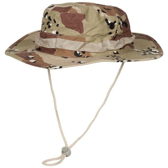 MFH GI Buschhut aus Ripstop 6-Farben Desert
