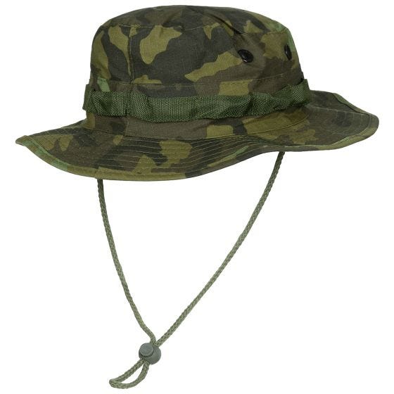 MFH GI Buschhut aus Ripstop Czech Woodland