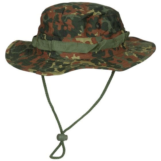 MFH GI Buschhut aus Ripstop Flecktarn