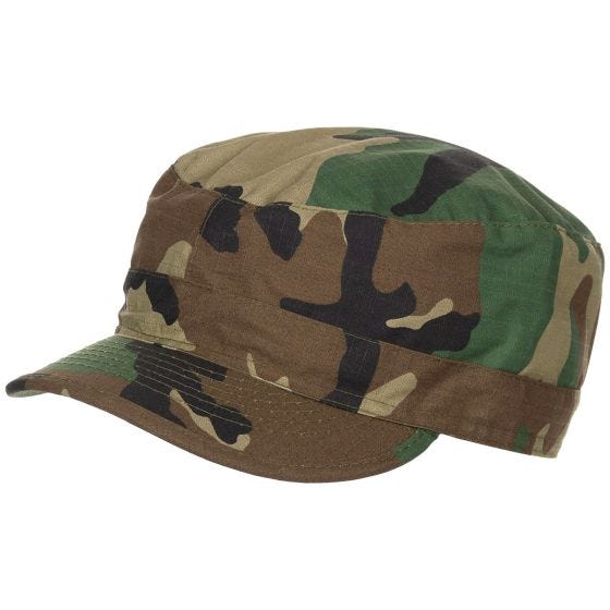 MFHU BDU Feldmütze aus Ripstop Woodland