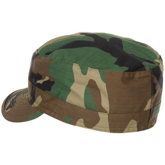 MFHU BDU Feldmütze aus Ripstop Woodland