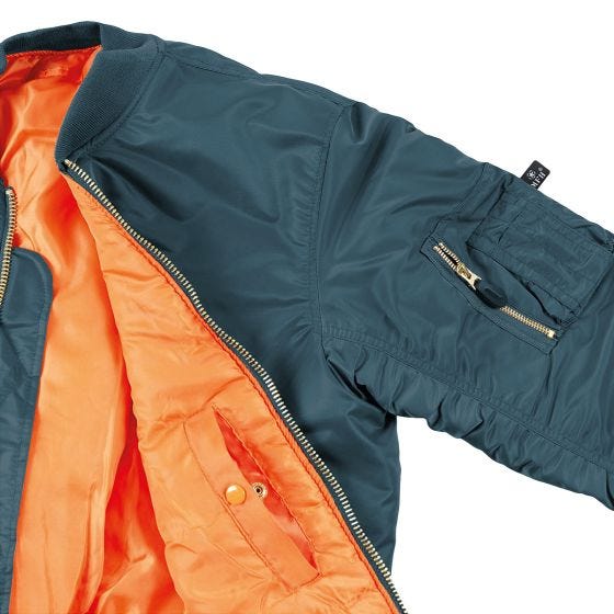 MFH US MA1 Fliegerjacke - Blau