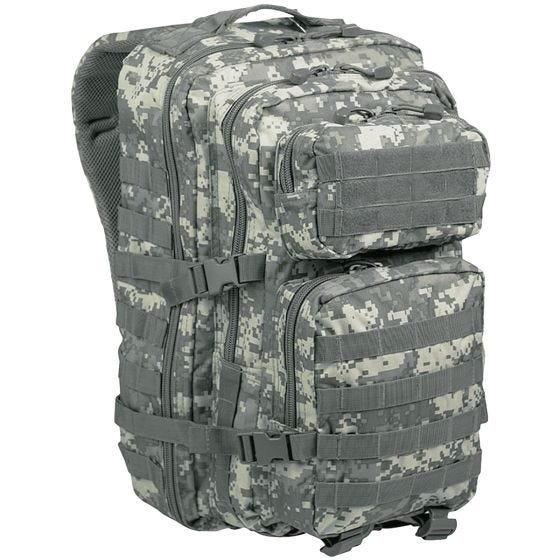 Mil-Tec US Assault Pack Large Einsatzrucksack mit MOLLE-Befestigungssystem ACU Digital