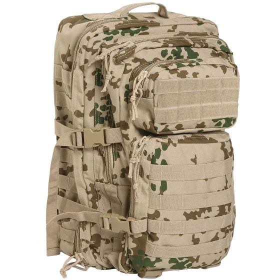 Mil-Tec US Assault Pack Large Einsatzrucksack mit MOLLE-Befestigungssystem Tropentarn