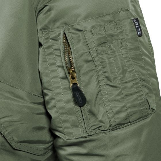 Mil-Tec US CWU Basic Fliegerjacke Oliv