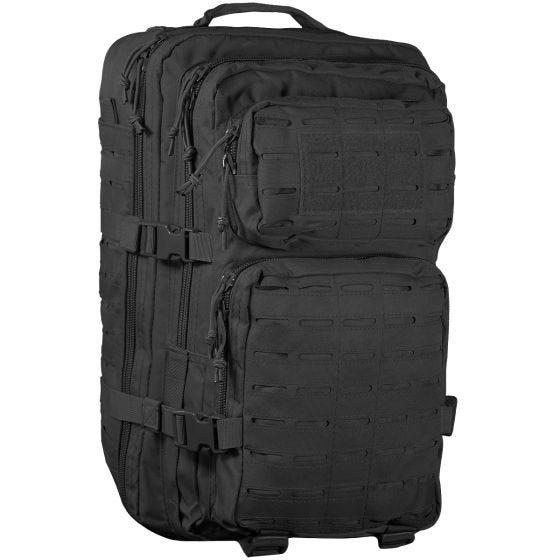 Mil-Tec US Assault Pack Laser Cut Large Einsatzrucksack Schwarz