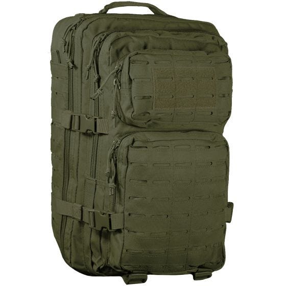 Mil-Tec US Assault Pack Laser Cut Large Einsatzrucksack Oliv