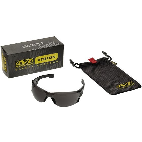 Mechanix Wear Vision Type-N S2 Brille - Rauchglas Schwarzer Rahmen