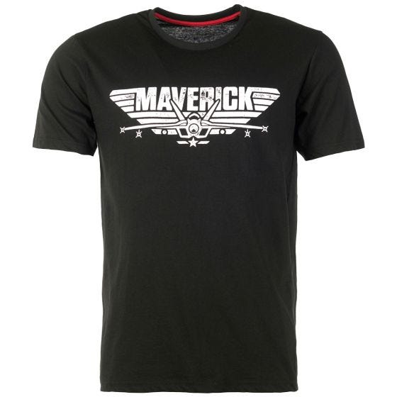 Mil-Tec T-Shirt Maverick Schwarz