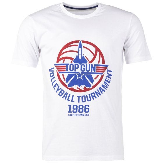 Mil-Tec T-Shirt Top Gun Weiß
