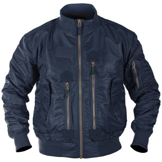 Mil-Tec US Tactical Fliegerjacke - Dunkelblau