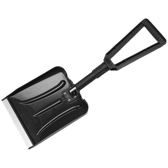 Mil-Tec ABS Faltbare Schneeschaufel - Schwarz