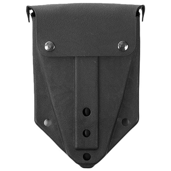 Mil-Tec US Dreifach klappbare Schaufel mit Tasche 2,5 mm - Schwarz