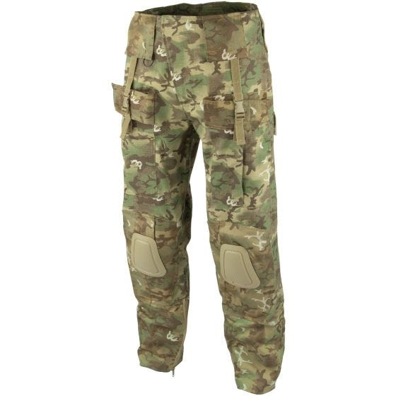 Mil-Tec Warrior Hose mit Knieschutz Arid Woodland
