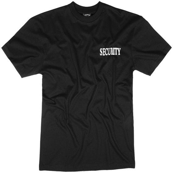 Mil-Tec Double SECURITY Print T-Shirt - Schwarz