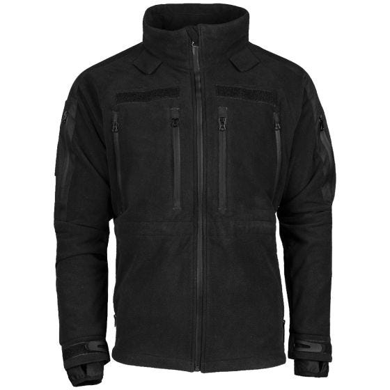 Mil-Tec Plus Cold Weather Fleecejacke - Schwarz