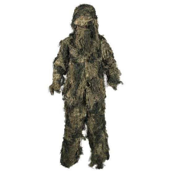 Mil-Tec Anti-Fire Basic Ghillie-Anzug - Woodland