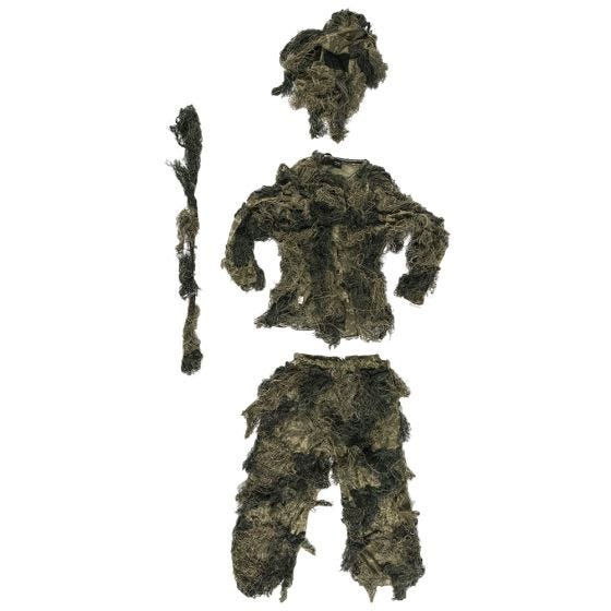 Mil-Tec Anti-Fire Basic Ghillie-Anzug - Woodland