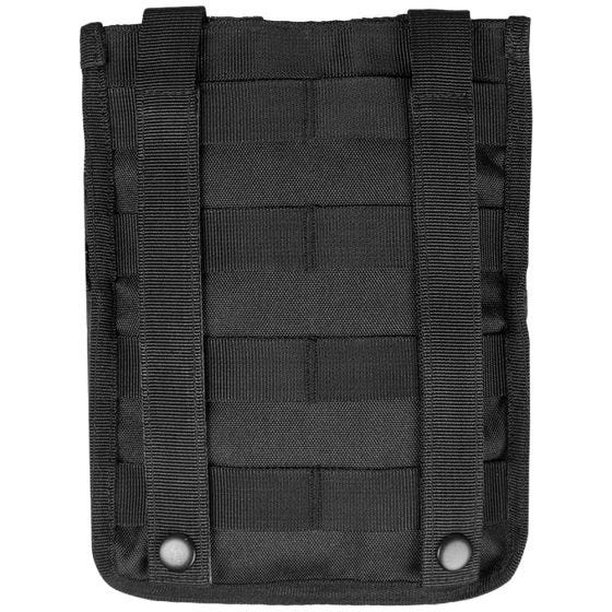 Mil-Tec Lasergeschnittene Tasche für Gürtel Groß Schwarz