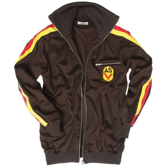 Mil-Tec NVA East German ASV Jacke - Braun