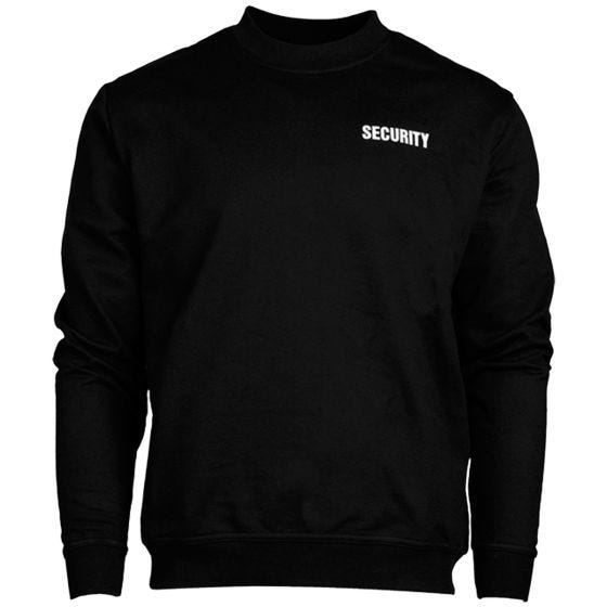 Mil-Tec SECURITY Print Pullover - Schwarz