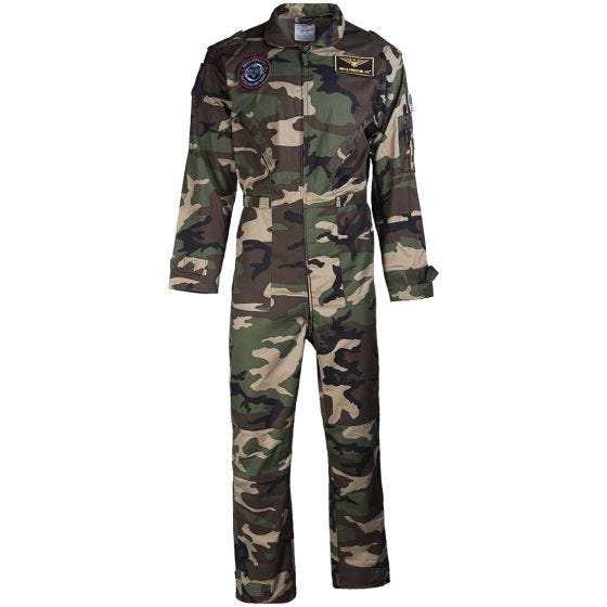 Mil-Tec US Fluganzug - Woodland