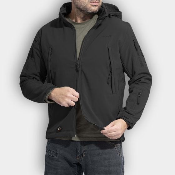 Pentagon Artaxes Softshelljacke Schwarz