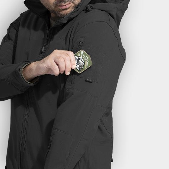 Pentagon Artaxes Softshelljacke Schwarz