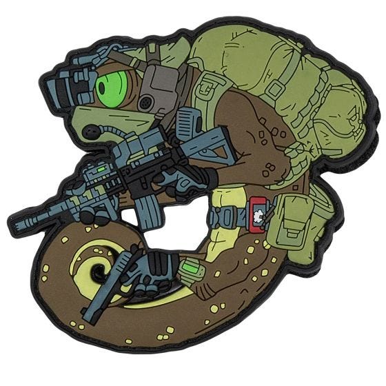 Patchlab Chameleon Operator Aufnäher - Desert