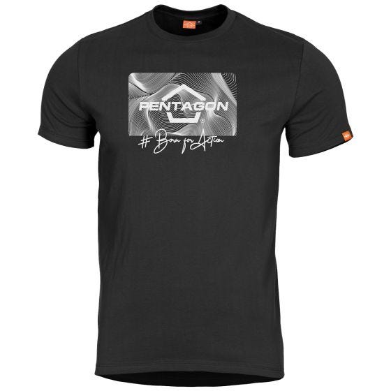 Pentagon Ageron Contour T-Shirt - Schwarz