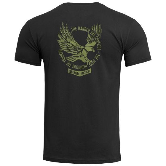 Pentagon Ageron Eagle T-Shirt - Schwarz