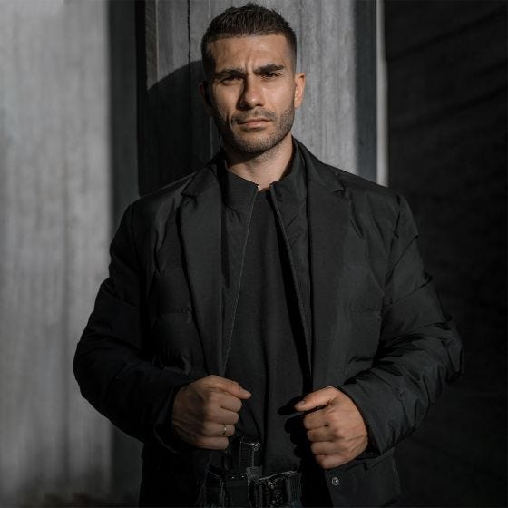 Pentagon Alpha Down Blazer Jacke - RAL 7013