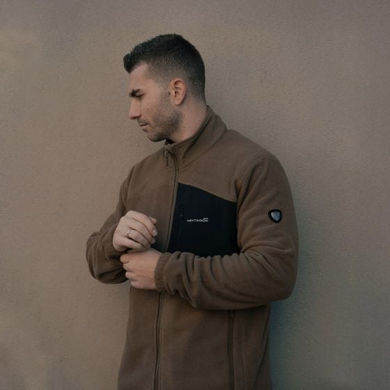 Pentagon Athos 2.0 Fleecejacke - Maroon Red