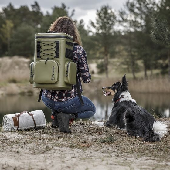 Petromax Kühler Rucksack 27 L - Dunkelgrau