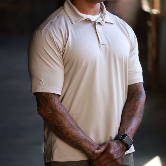 Propper EdgeTec Kurzarm-Polo - Heather Grey