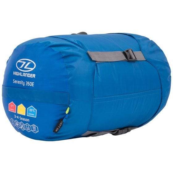 Highlander Serenity 350 Hüllenschlafsack - Blau