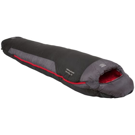Highlander Serenity 350 Mumienschlafsack - Holzkohle