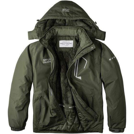 Surplus Stars Jacke Olivgrün