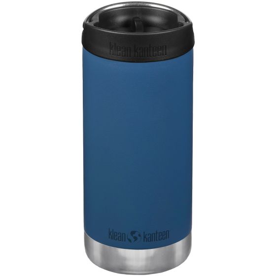 Klean Kanteen TKWide 355 ml Isolierte Trinkflasche mit Café Cap - Real Teal
