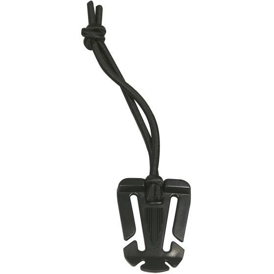 Viper MOLLE Gummiband mit Clip-Halterung Schwarz