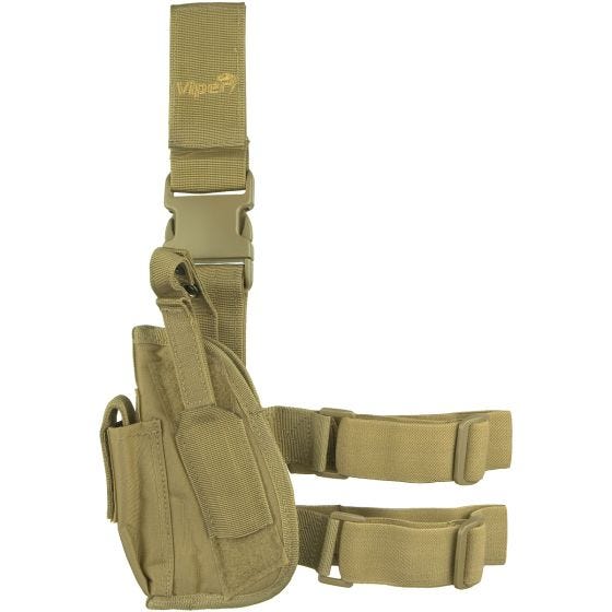 Viper Tactical Linkshänder-Beinholster Coyote