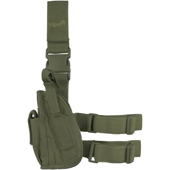 Viper Tactical Linkshänder-Beinholster Grün