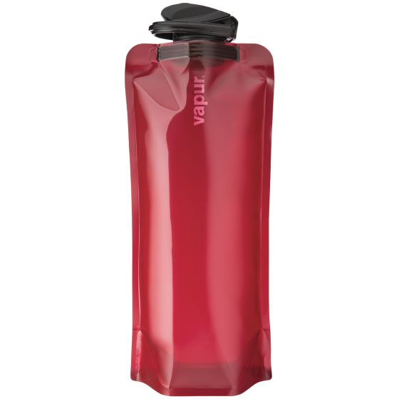 Vapur Wide Mouth Flasche 1 L - Burgunderrot