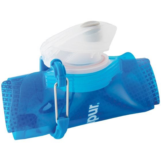 Vapur Wide Mouth Flasche 500 ml - Cyan Blue