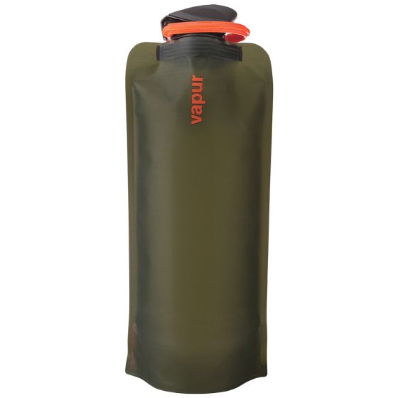 Vapur Wide Mouth Flasche 700 ml - Olivgrün
