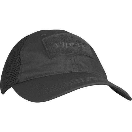 Viper Flexi-Fit Basecap Schwarz