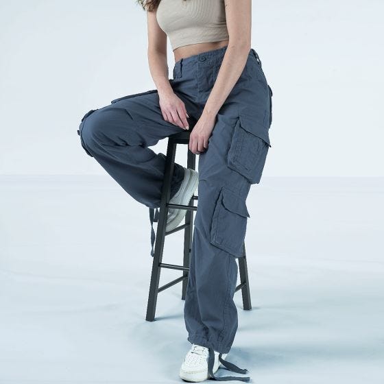 Surplus Airborne Vintage Hose Damen - Navy