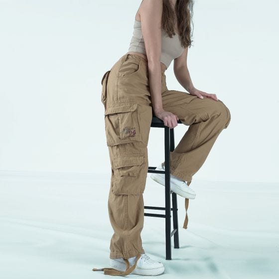 Surplus Airborne Vintage Hose Damen - Coyote