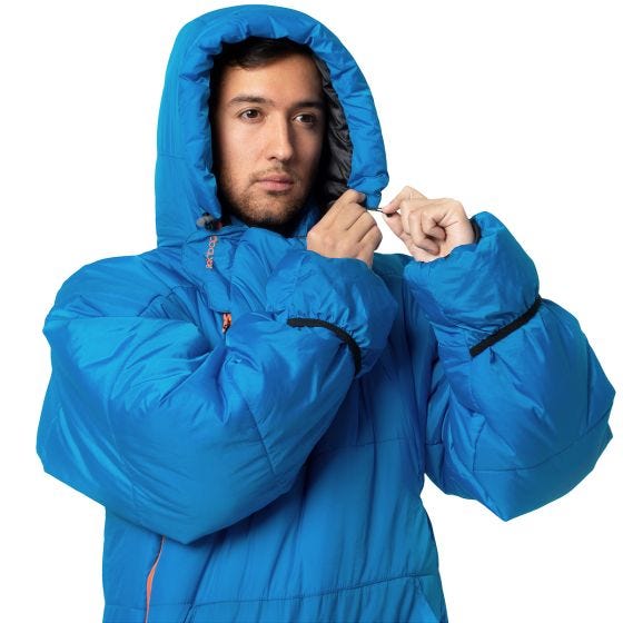 Selk'bag Original 6G Schlafsackanzug - Blau Puffin
