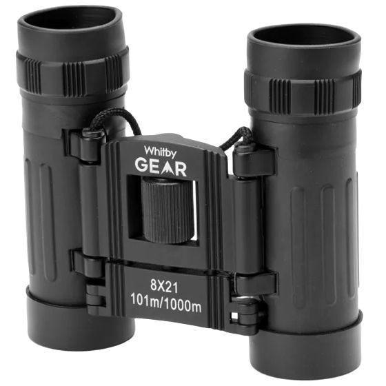 Whitby Gear 8x21 Fernglas - Schwarz